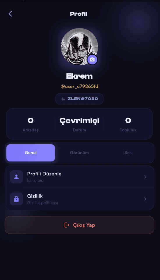 Mobil Profil