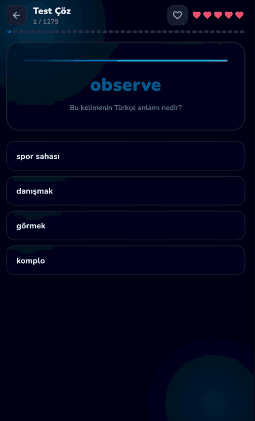 Test Modu